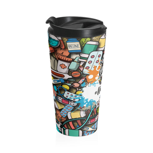 Nurse Life Stainless Steel Travel Mug
